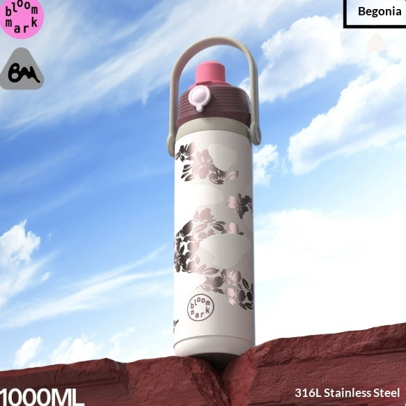 Handheld Double Drink  Cup With Large Capacity
