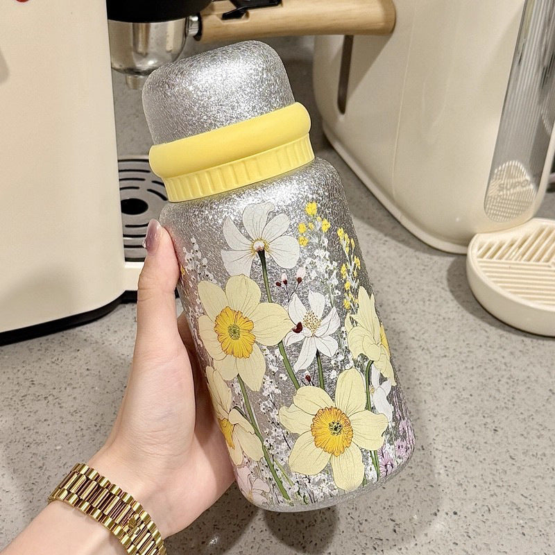 Portable Stainless Steel New Titanium-Plated Insulated Cup