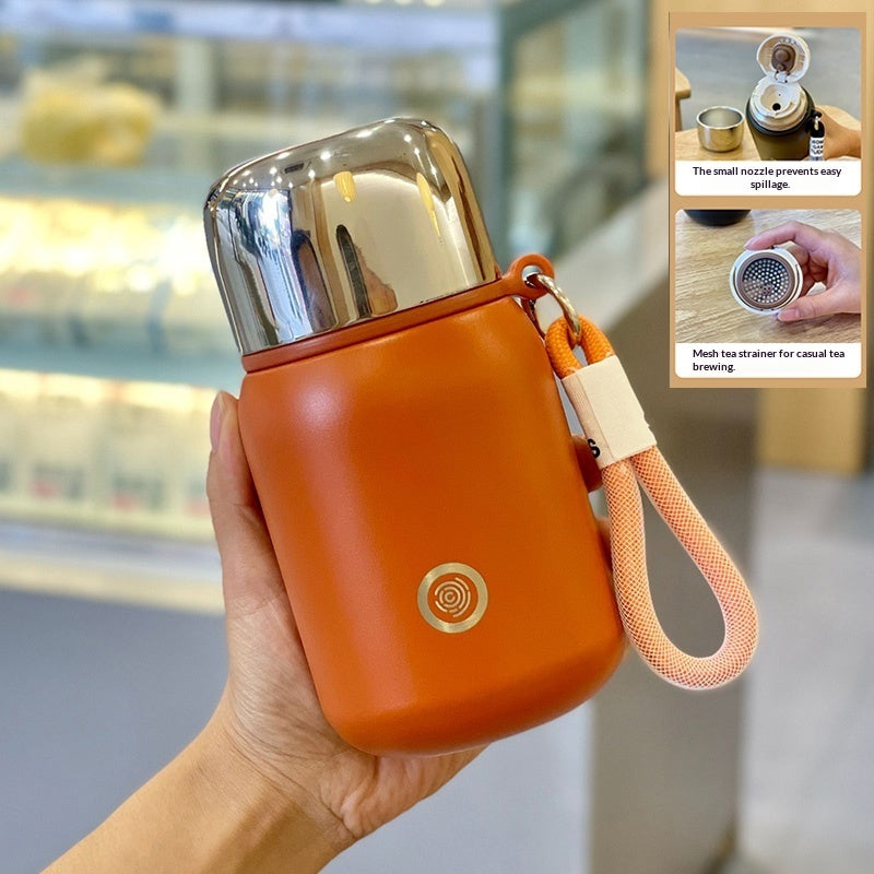 Thermal Mug Student Cup Portable And Compact Teapot Baby Water Bottle