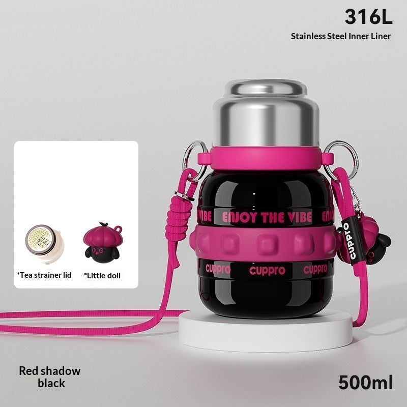 CUPPRO Insulated Water Bottle And High Capacity For Women