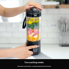 Small Portable Fruit Juicer Cup Multi-functional USB-powered Electric Maker