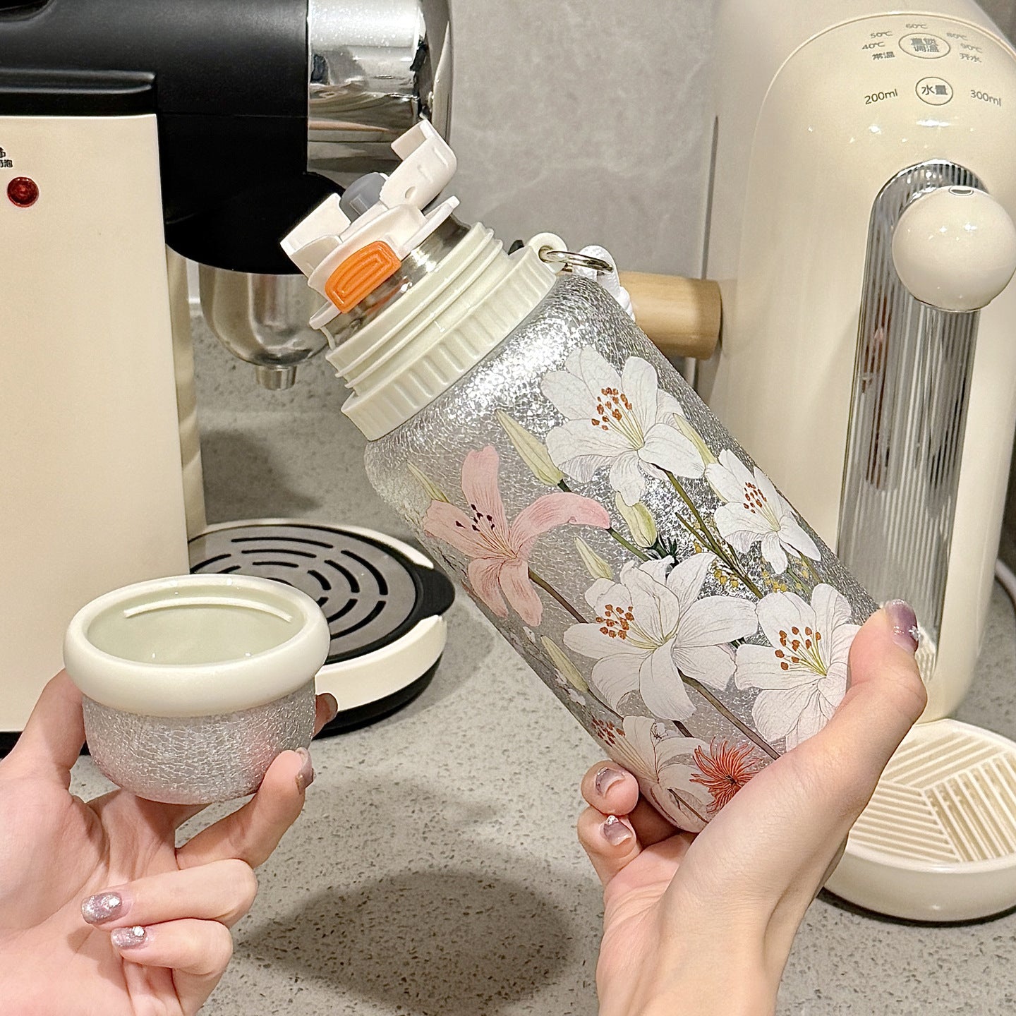 Portable Stainless Steel New Titanium-Plated Insulated Cup