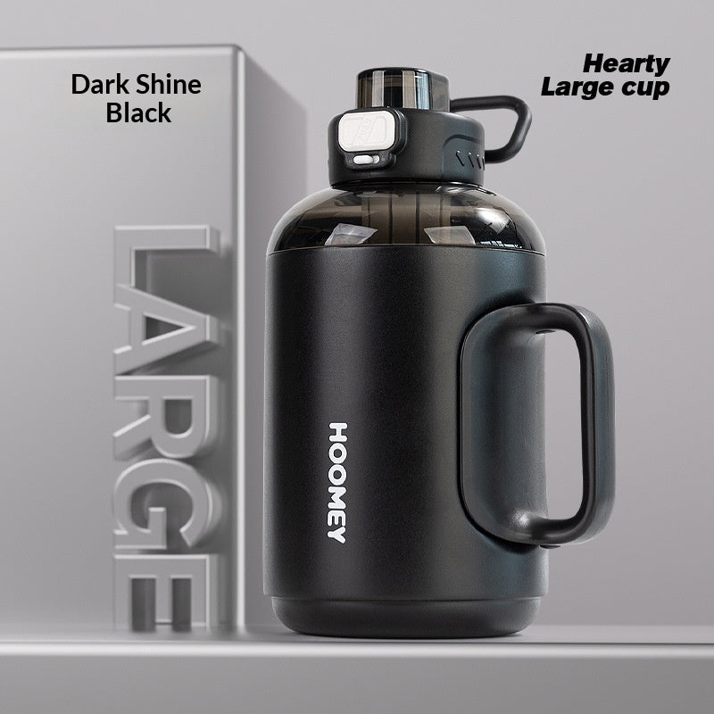 Large-capacity To-go Bucket Stainless Steel Water Bottle