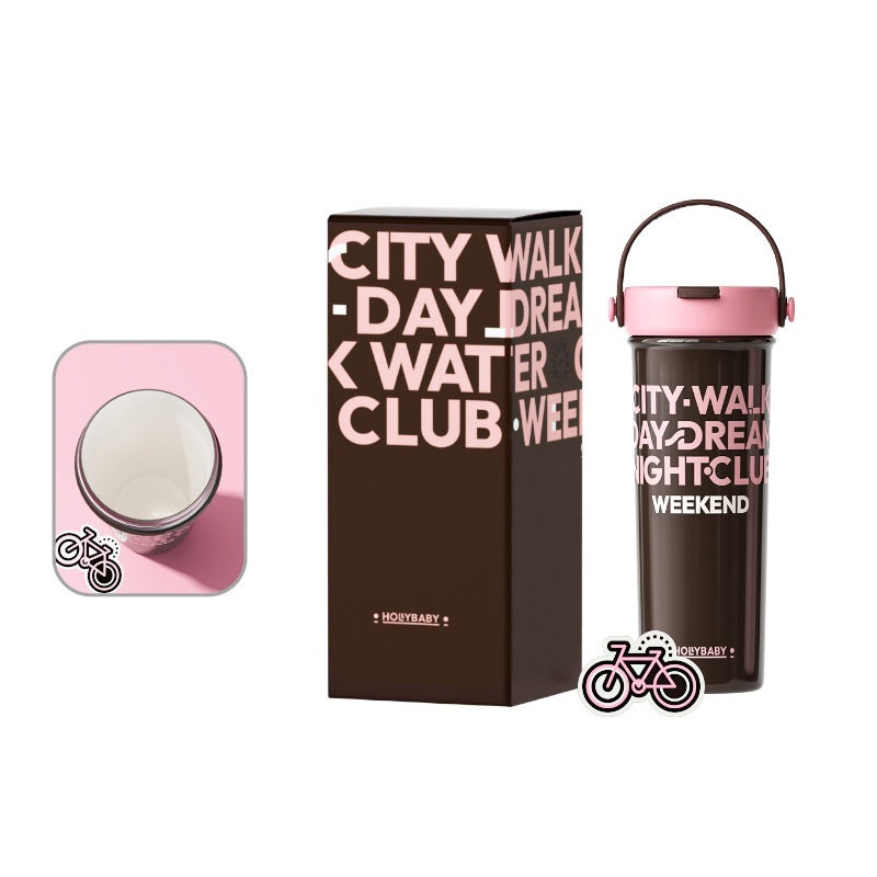 Portable, High-capacity Ceramic Car Water Cup