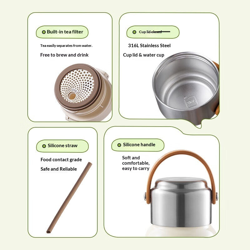 Stainless Steel Tea Cup For Girls