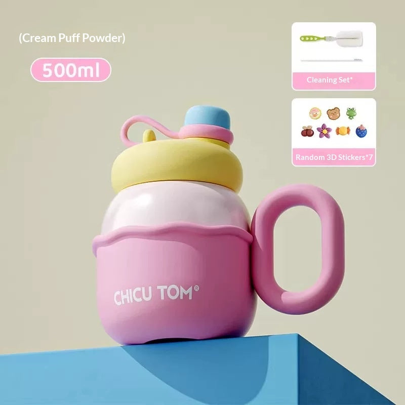 Large-Capacity Portable Insulated Straw Cup For The Office And On The Go