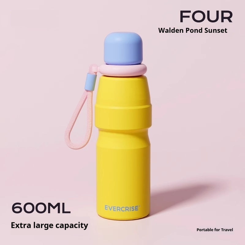 New Large-capacity Office Portable Bag Water Bottle