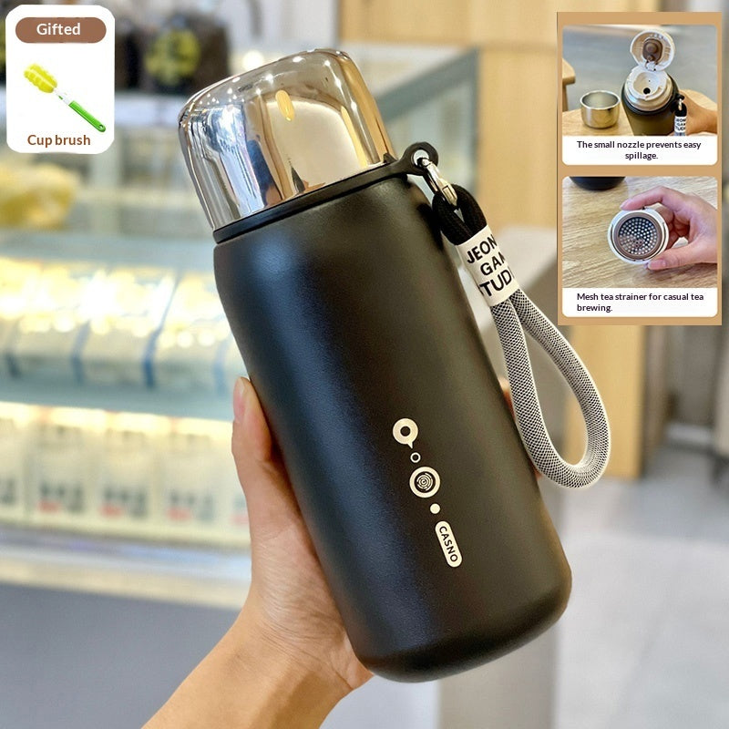 Thermal Mug Student Cup Portable And Compact Teapot Baby Water Bottle