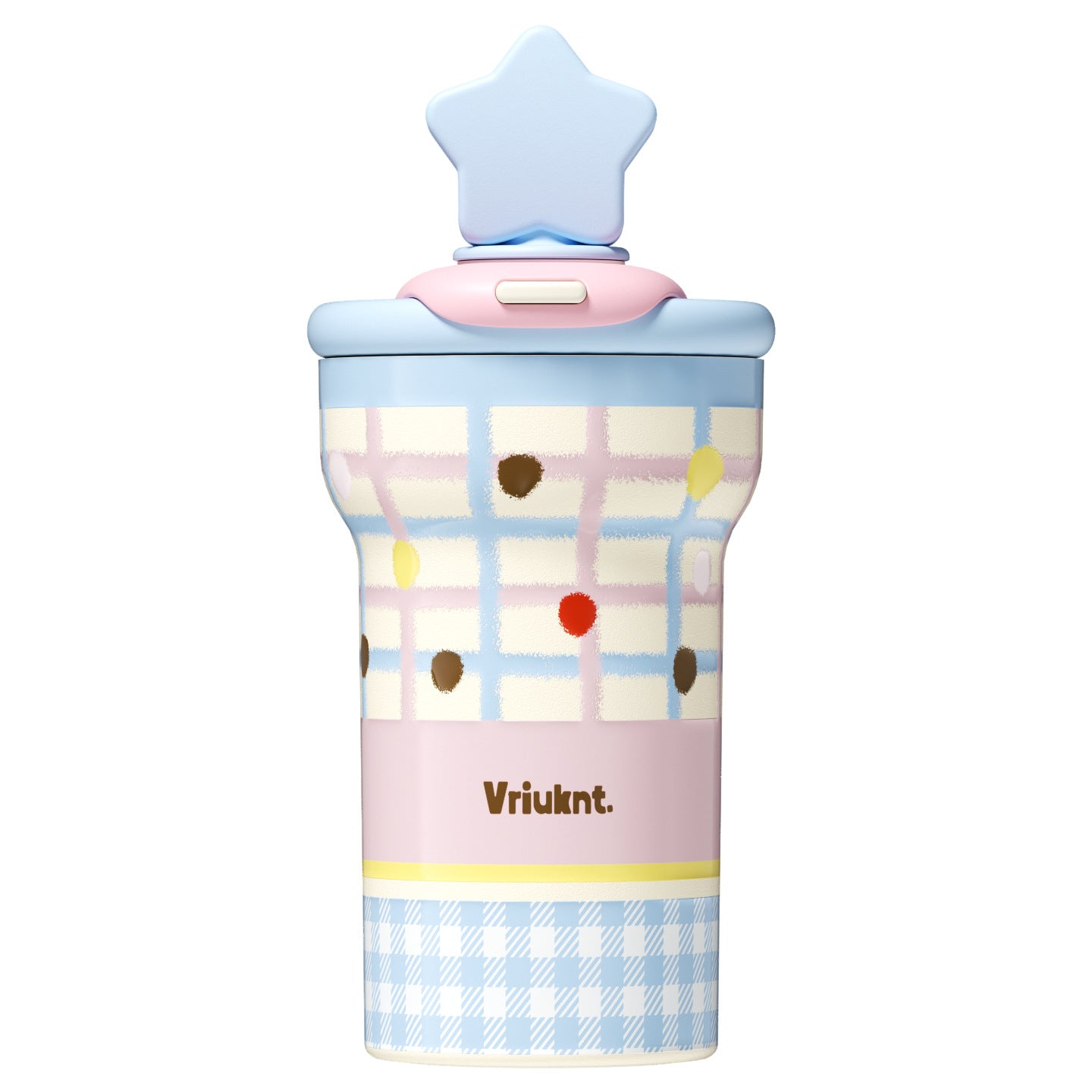 VKT Insulated Cup New Straw-top Water Bottle Ceramic
