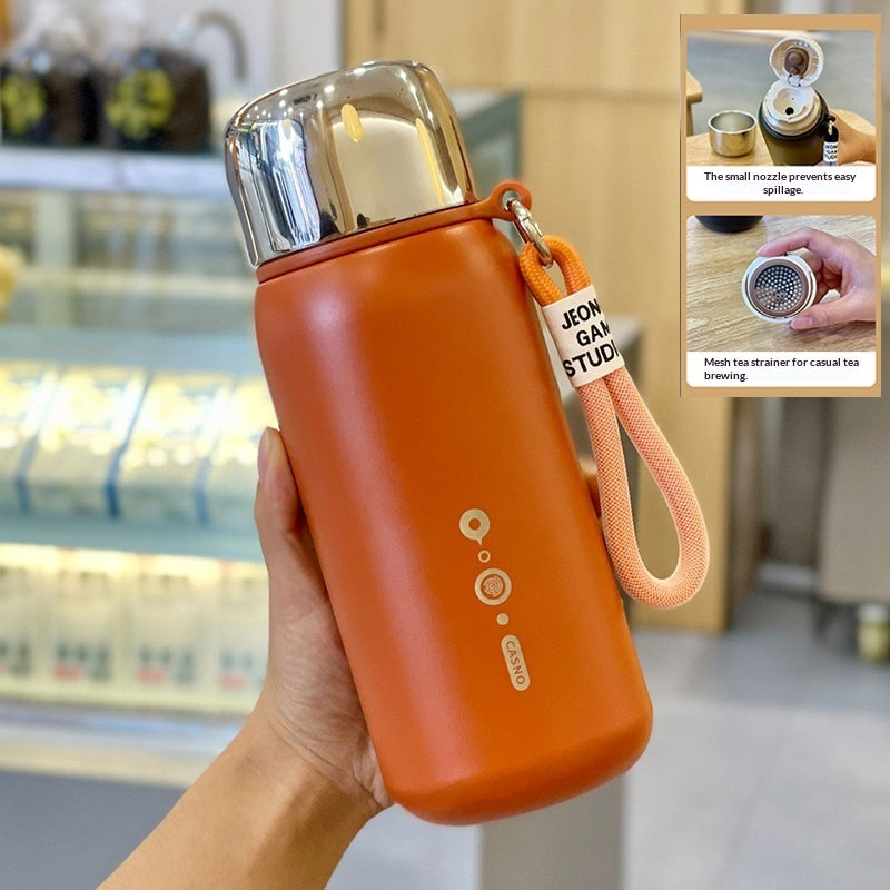Thermal Mug Student Cup Portable And Compact Teapot Baby Water Bottle