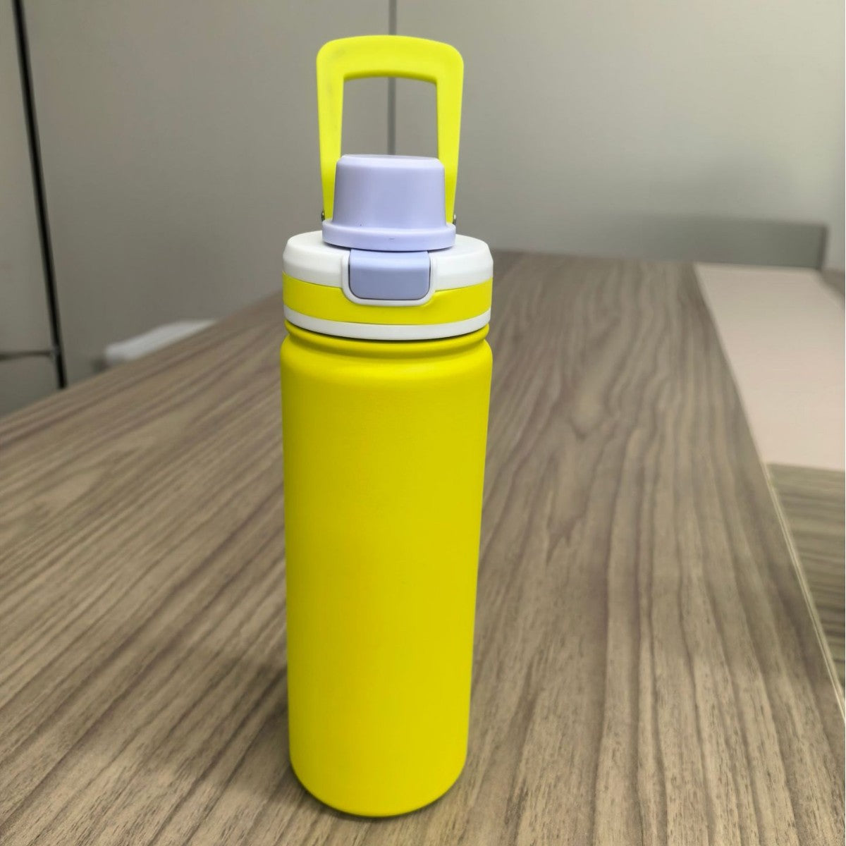 Stainless Steel Direct-Drinking Lid Large-Capacity Insulated Bottle