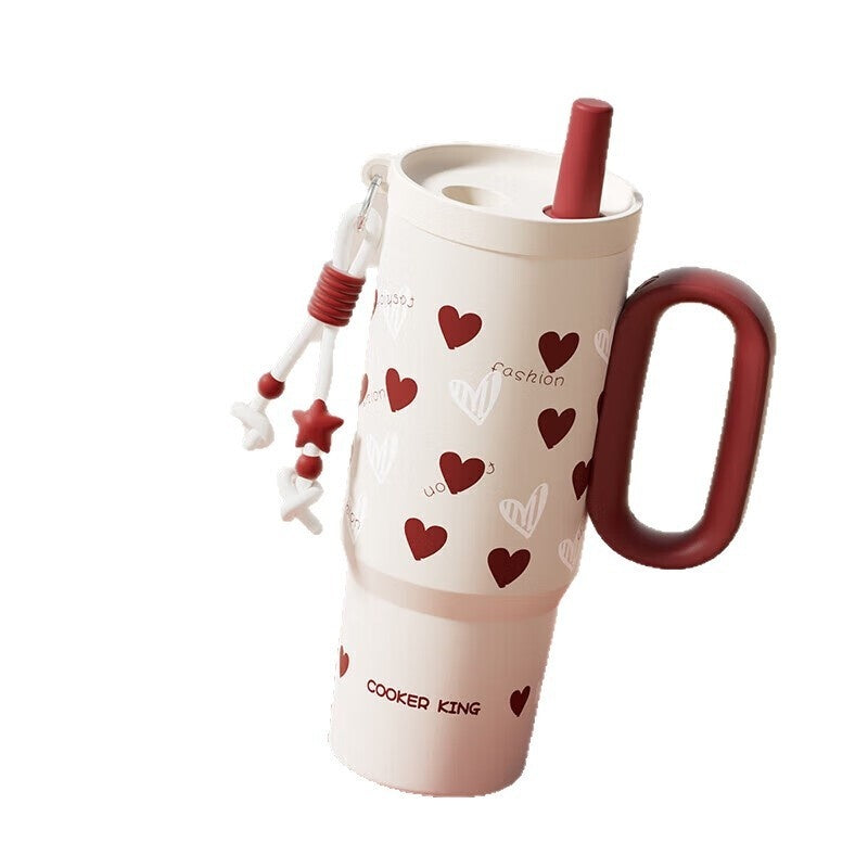 Large-capacity Mug Womens New Stylish Design For Students