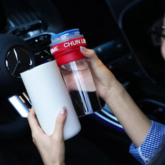 Chunlin Glass Straw Insulated Cup Womens New Style