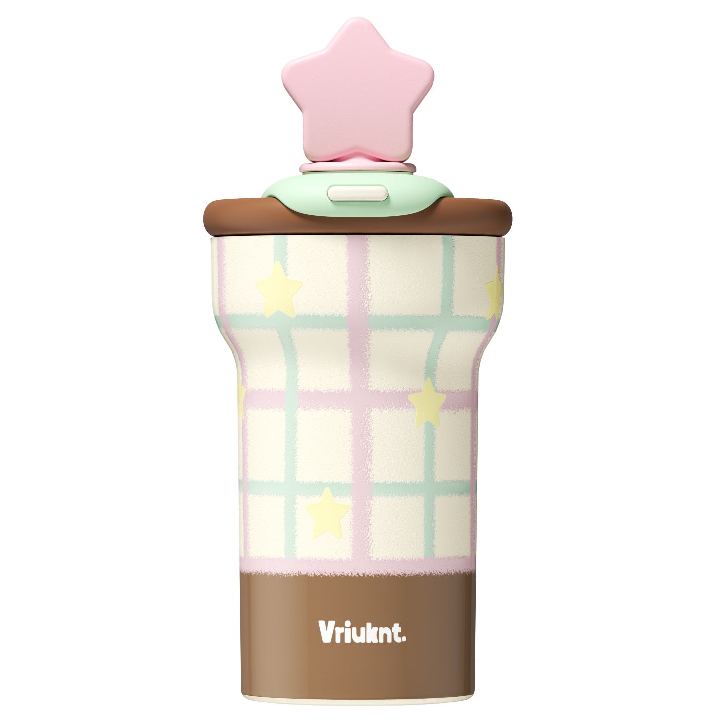 VKT Insulated Cup New Straw-top Water Bottle Ceramic