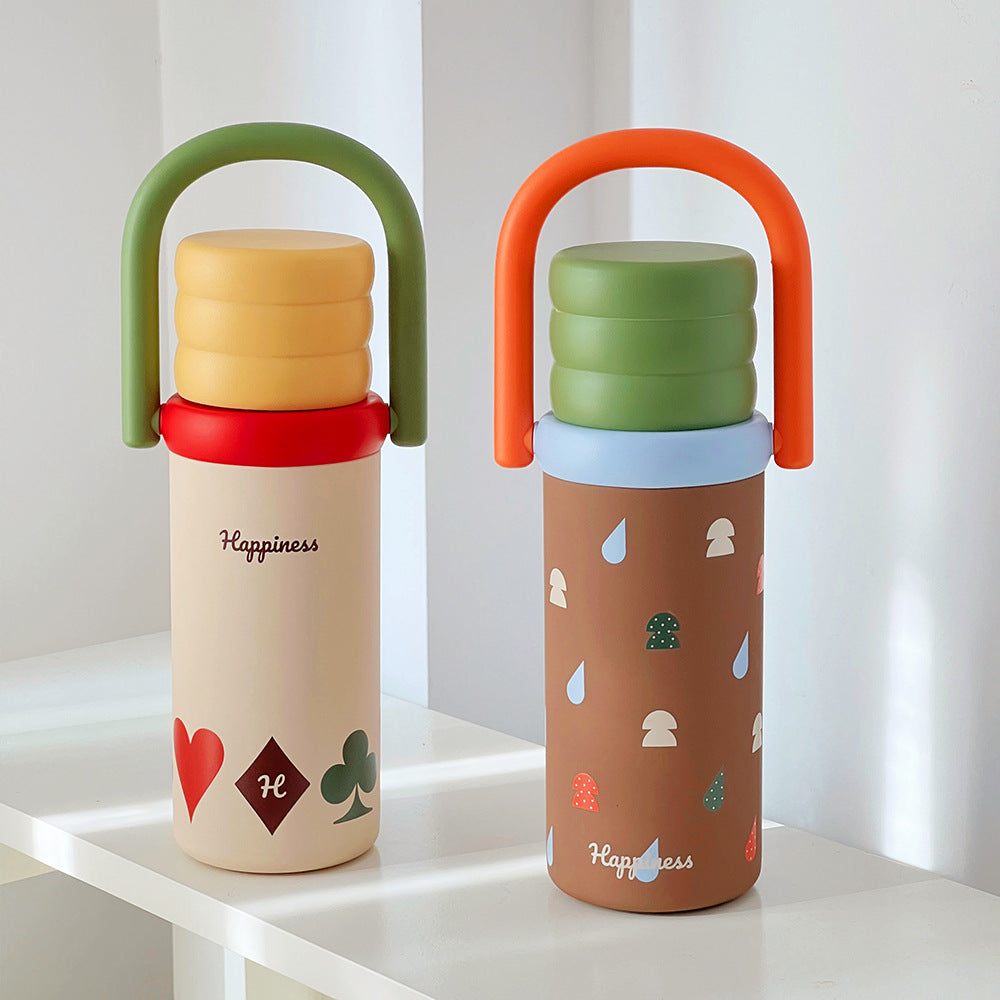 Handle 316 Stainless Steel Insulated Water Bottle