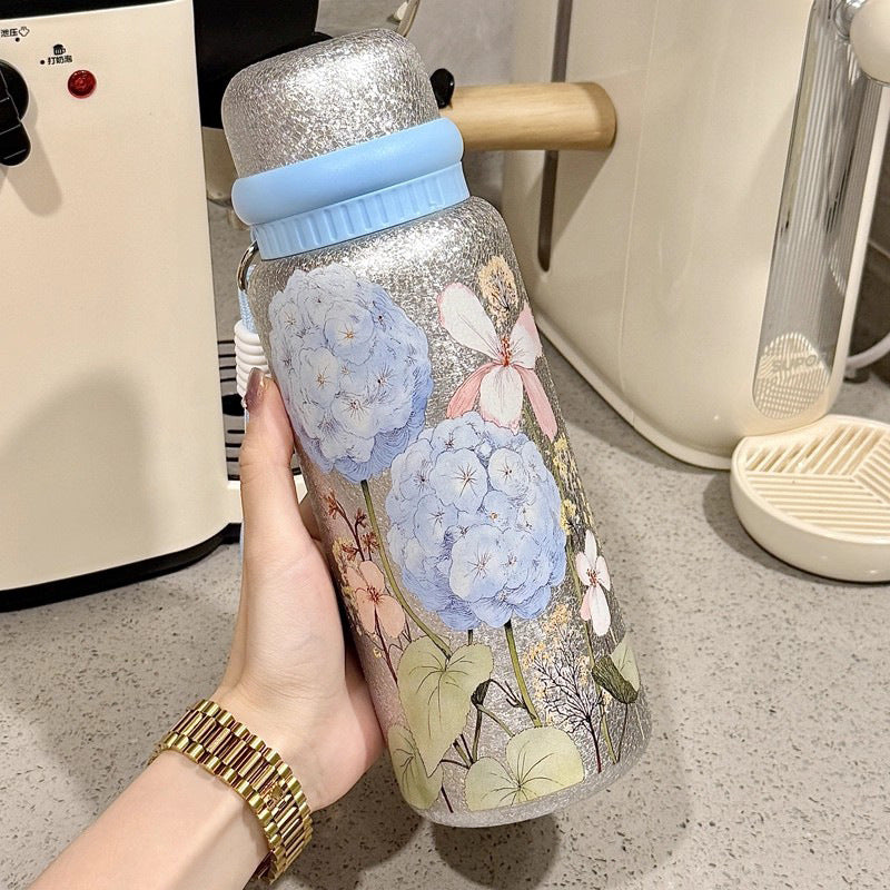 Portable Stainless Steel New Titanium-Plated Insulated Cup
