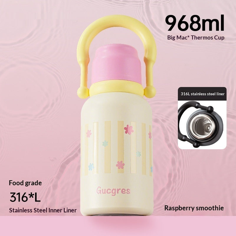 Stainless Steel High-Style Thermal Insulated Mug For Kids
