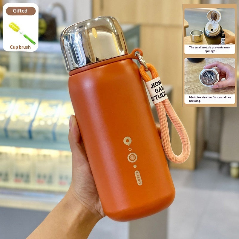 Thermal Mug Student Cup Portable And Compact Teapot Baby Water Bottle