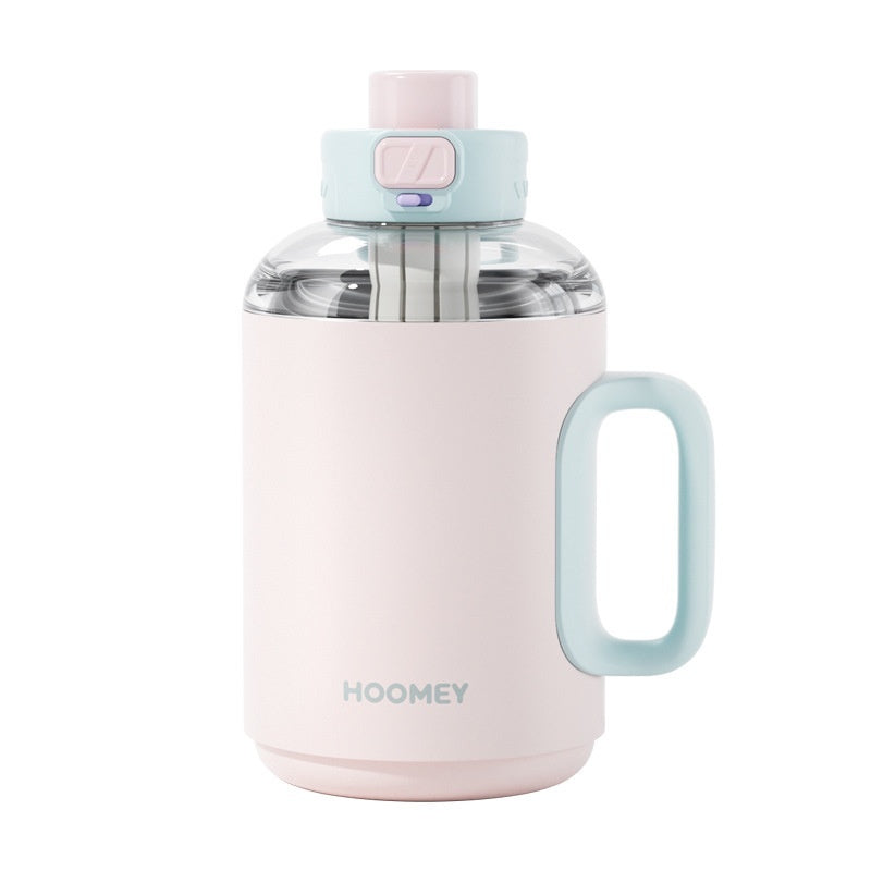 Large-capacity To-go Bucket Stainless Steel Water Bottle