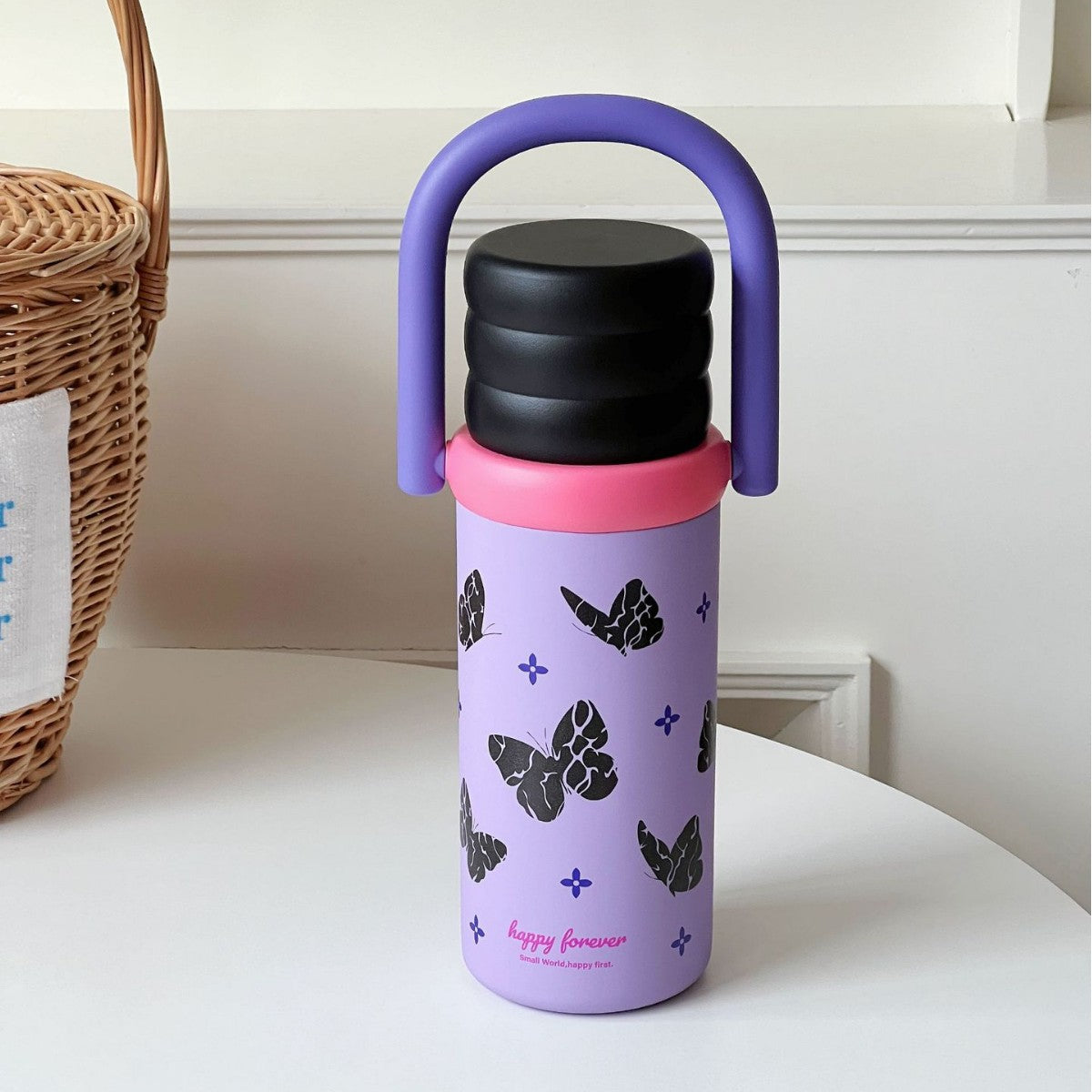 Handle 316 Stainless Steel Insulated Water Bottle