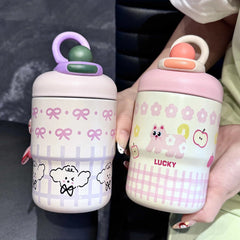 Portable Drinking-water Bottle With Handle Specifically For Direct Drinking