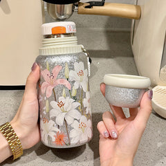 Portable Stainless Steel New Titanium-Plated Insulated Cup