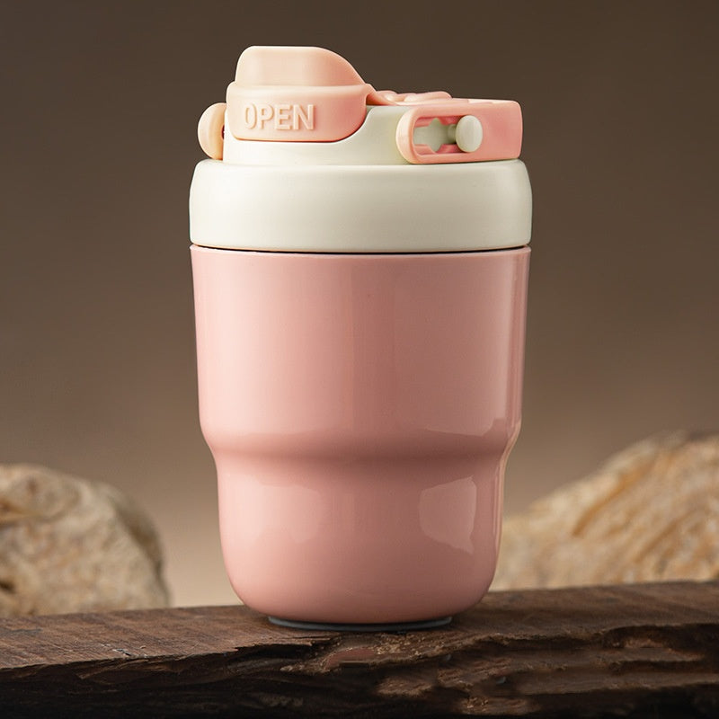 Simple Coffee Cup Mini Capacity For Women To Drink Directly From