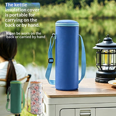 New Pastoral Feng Shui Cup Insulation Sleeve Portable And Backpackable