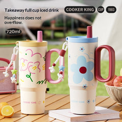 Large-capacity Mug Womens New Stylish Design For Students