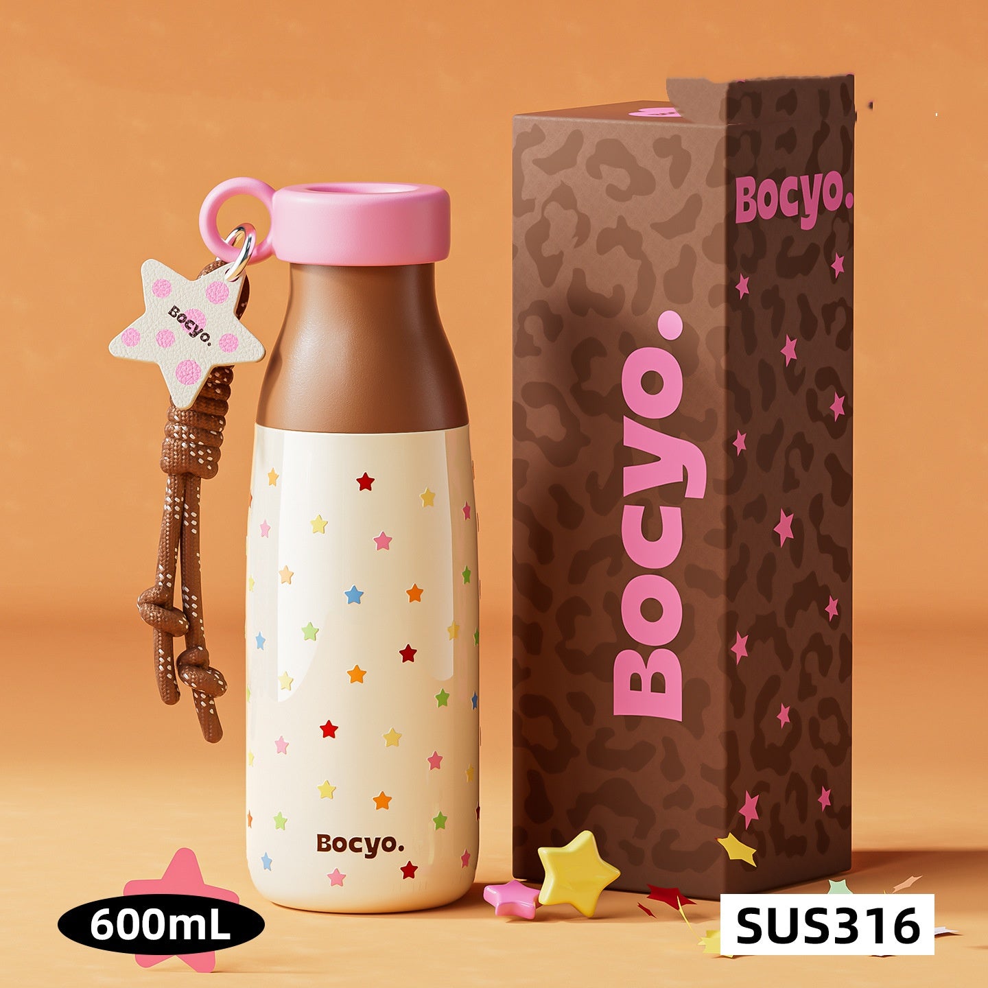 Womens Portable Sports Milk Bottle