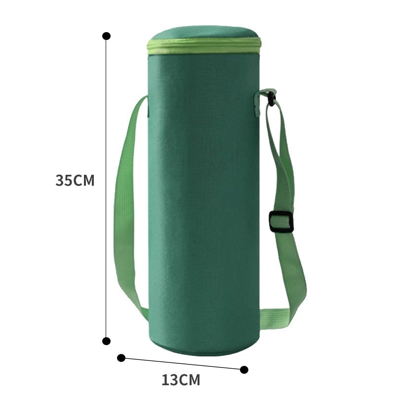 New Pastoral Feng Shui Cup Insulation Sleeve Portable And Backpackable