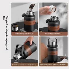 Stainless Steel Outdoor Portable Large-Capacity Insulated Bottle