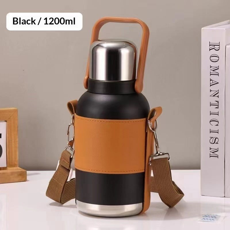 Handheld Insulated Double-walled Vacuum Stainless Steel Water Bottle
