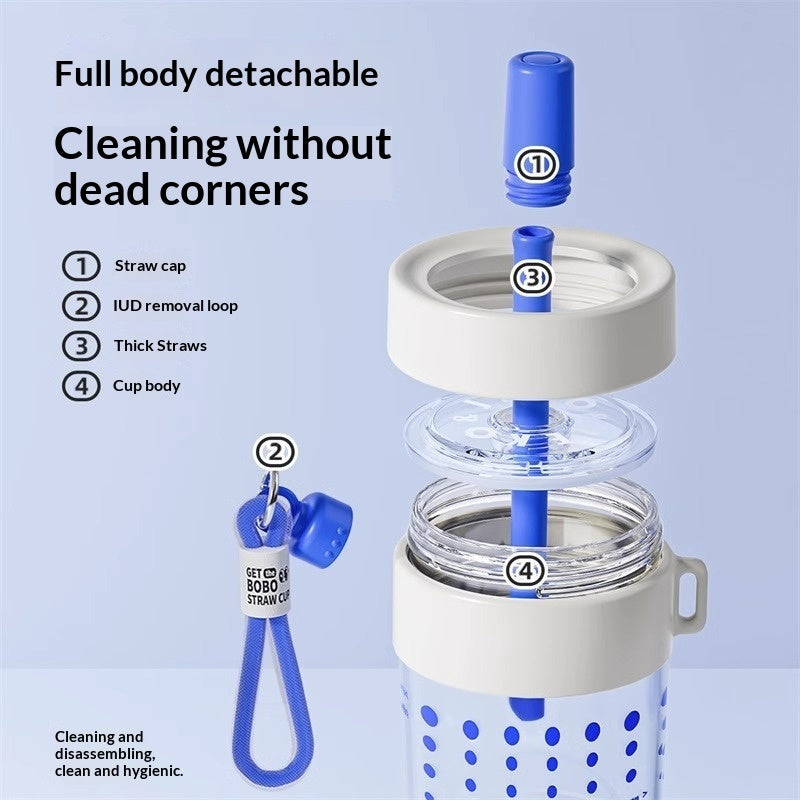 Household Summer Beverage Portable Plastic Cup