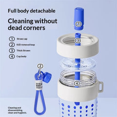 Household Summer Beverage Portable Plastic Cup
