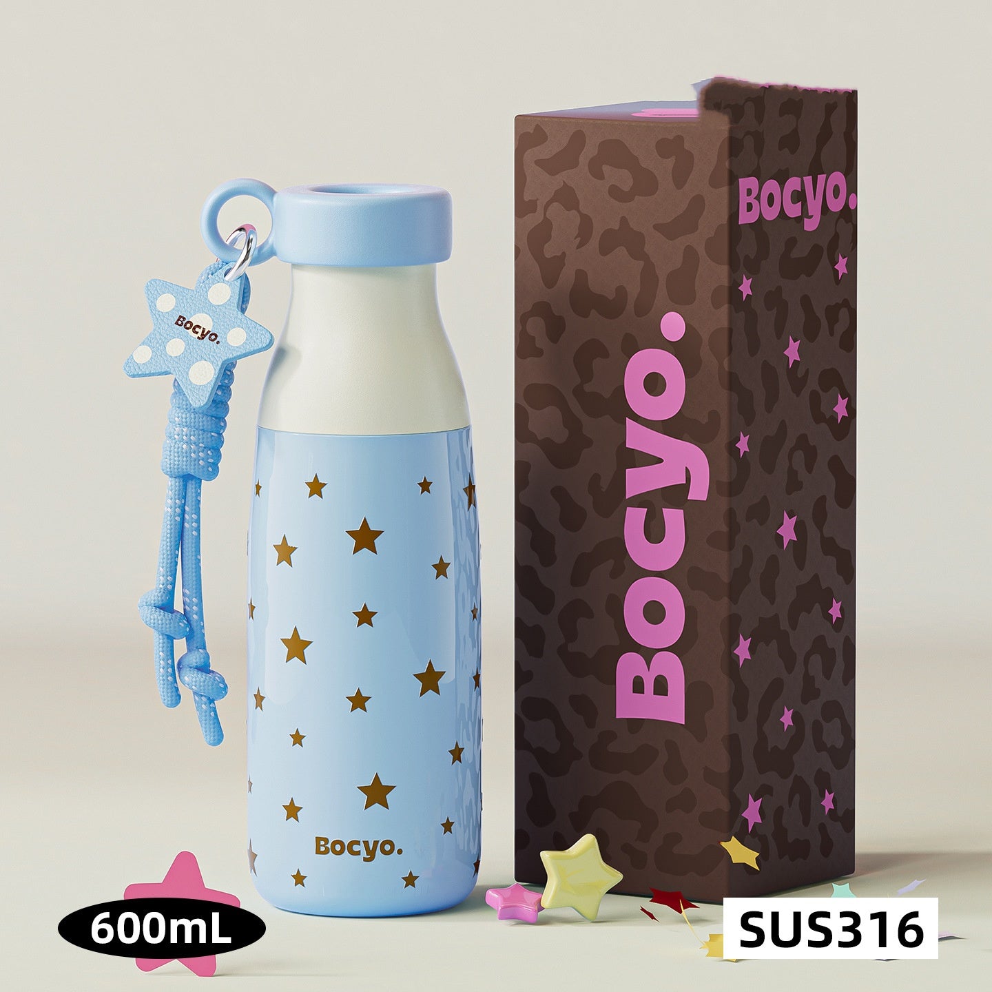 Womens Portable Sports Milk Bottle