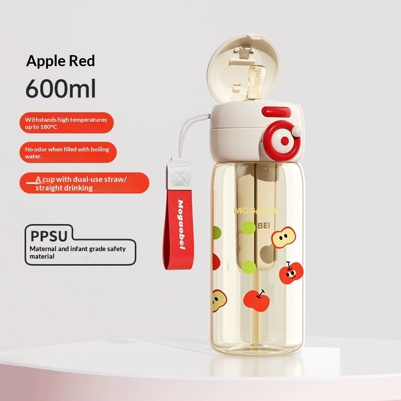 Large-capacity PPSU Straw Water Bottle