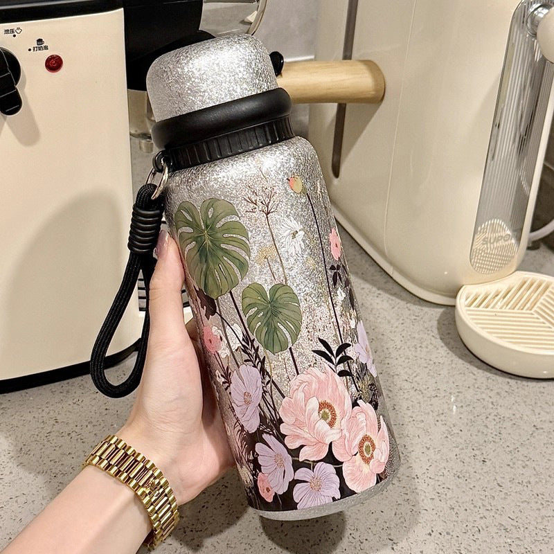 Portable Stainless Steel New Titanium-Plated Insulated Cup