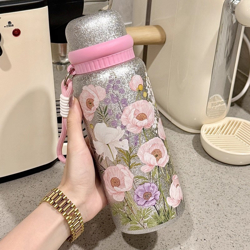 Portable Stainless Steel New Titanium-Plated Insulated Cup