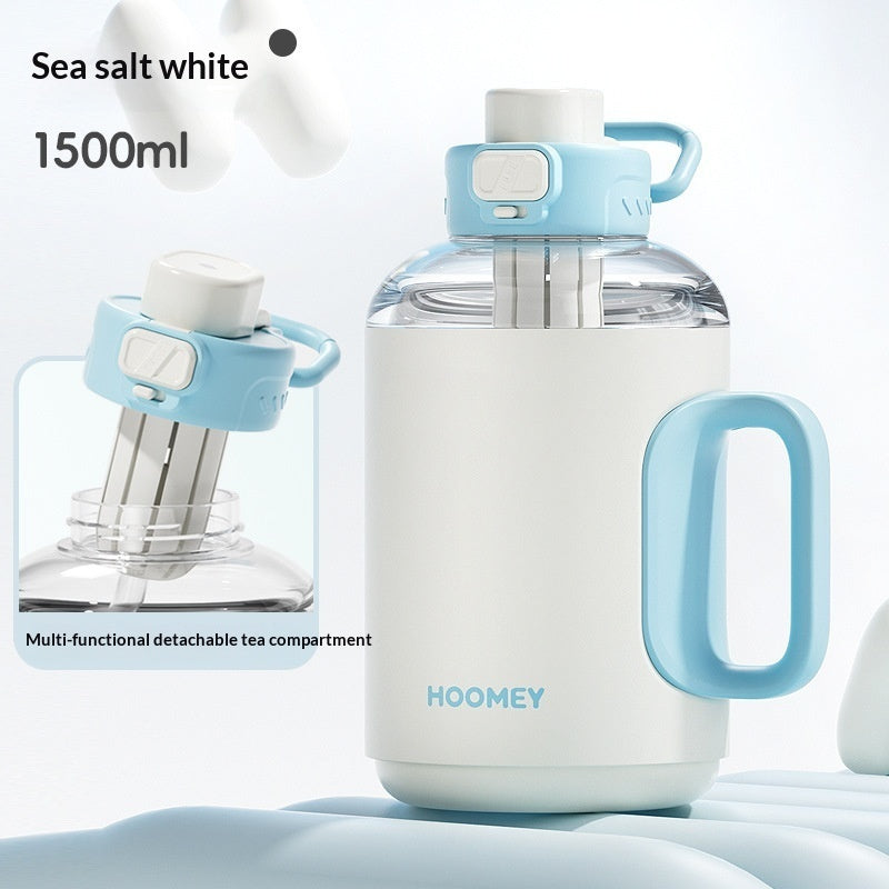 Large-capacity To-go Bucket Stainless Steel Water Bottle