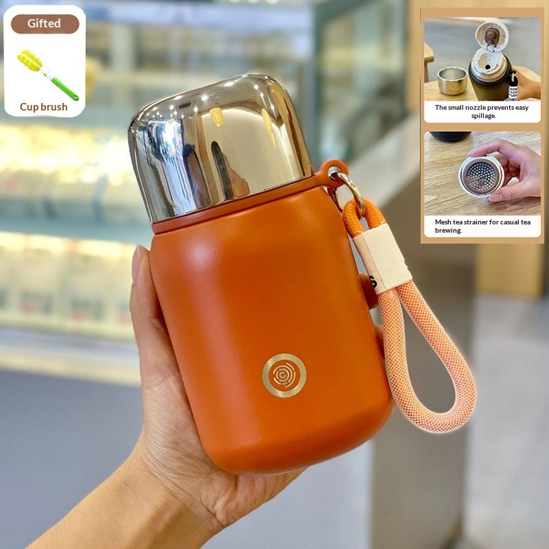 Thermal Mug Student Cup Portable And Compact Teapot Baby Water Bottle