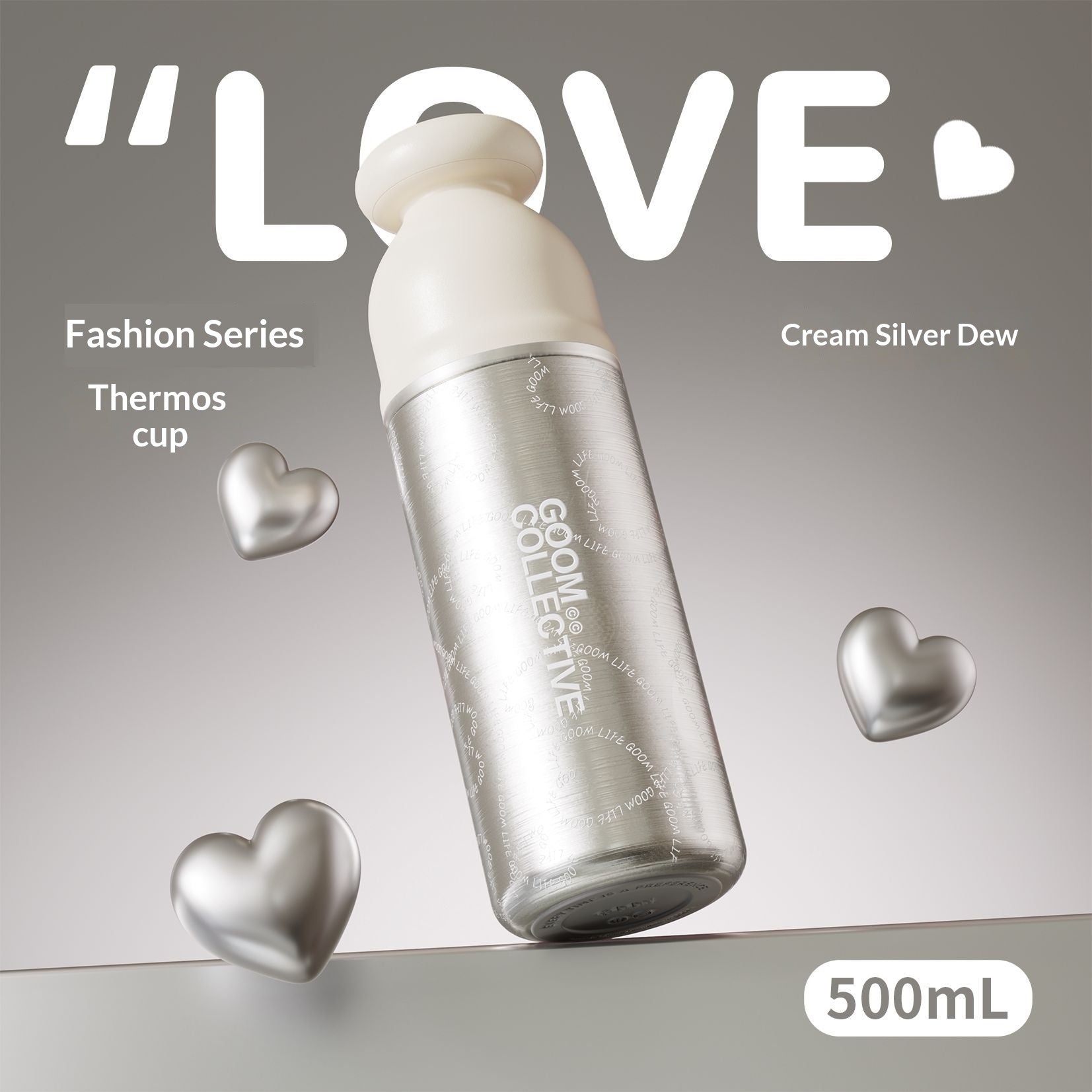 New Womens Thermal Straw Water Bottle