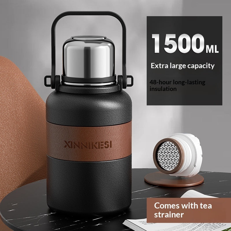 Stainless Steel Outdoor Portable Large-Capacity Insulated Bottle