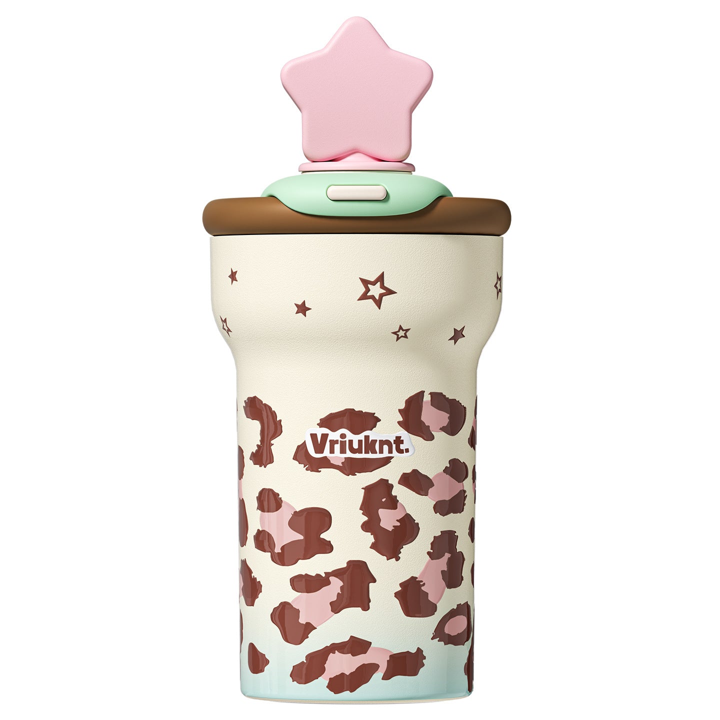 VKT Insulated Cup New Straw-top Water Bottle Ceramic