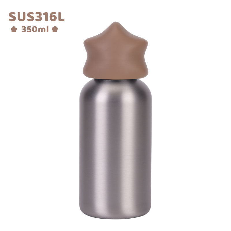 Small Stainless Steel Insulated Portable Travel Water Bottle Creative Childrens Drinking Cup