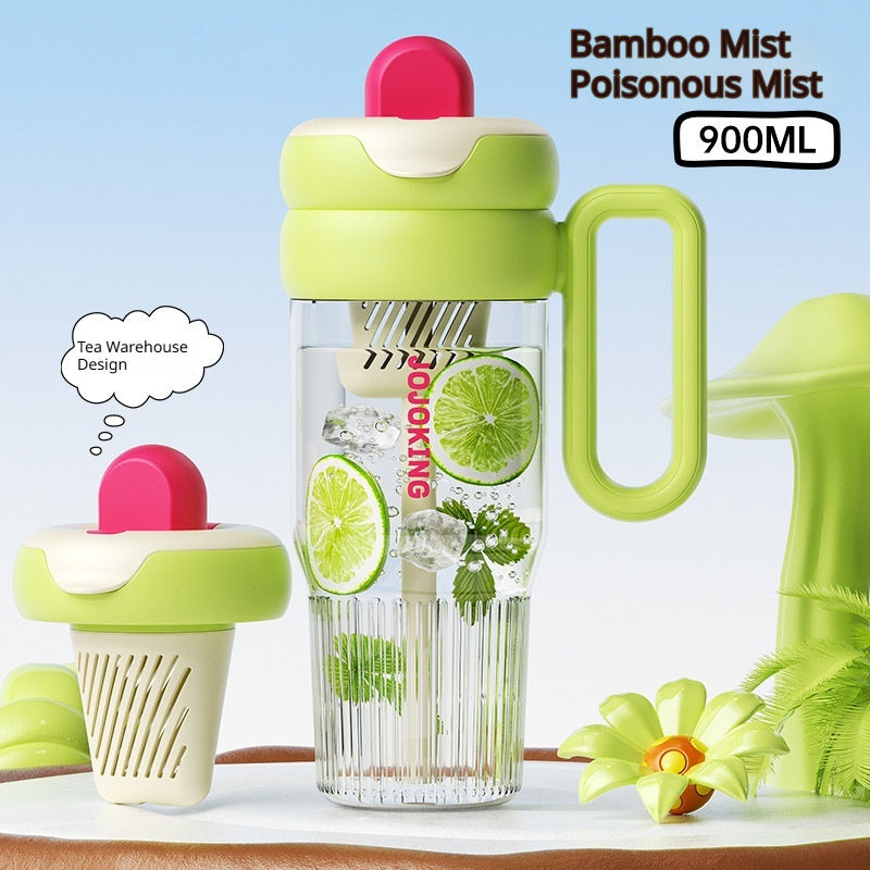 Outdoor Portable Sports Car Straw Cup