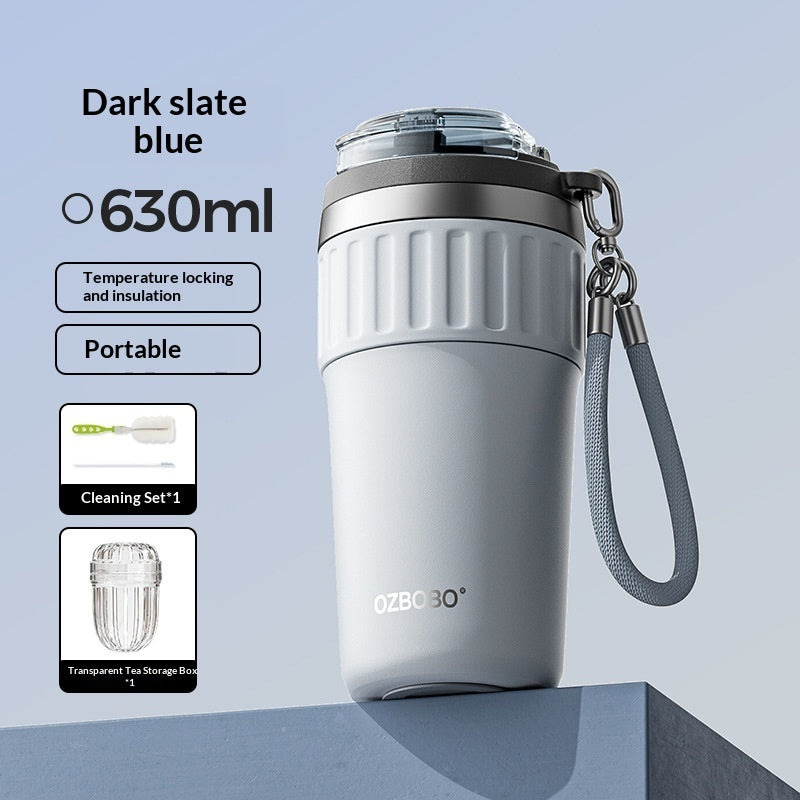 Portable High-End Insulated Mug For Men Car Use