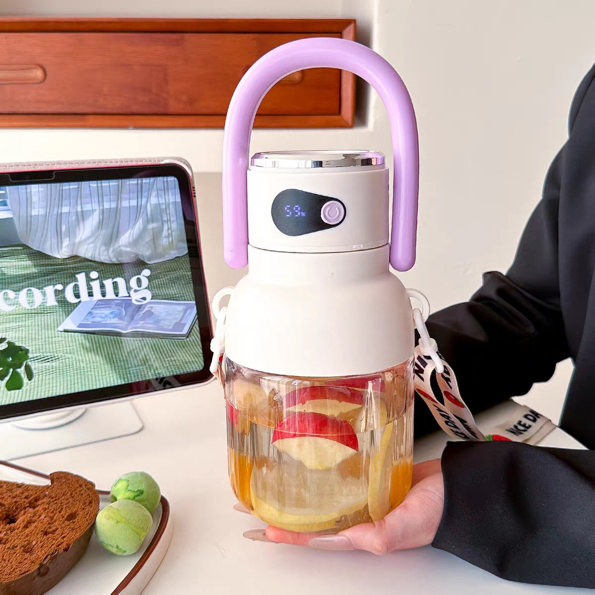 Wireless Mini Electric Portable Water Cup