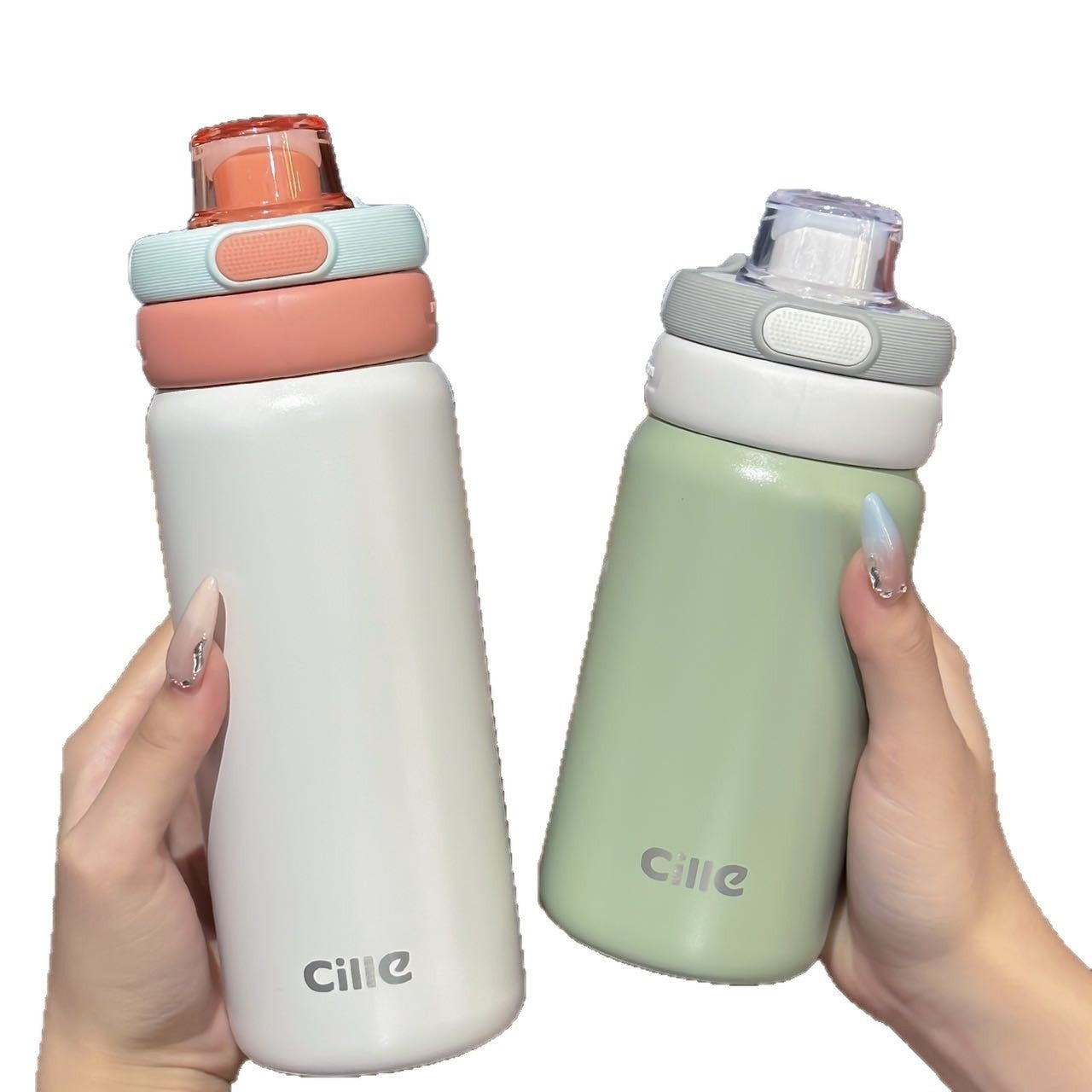 Portable Stainless Steel Straw Cup, Insulated Tumbler For Students And Children