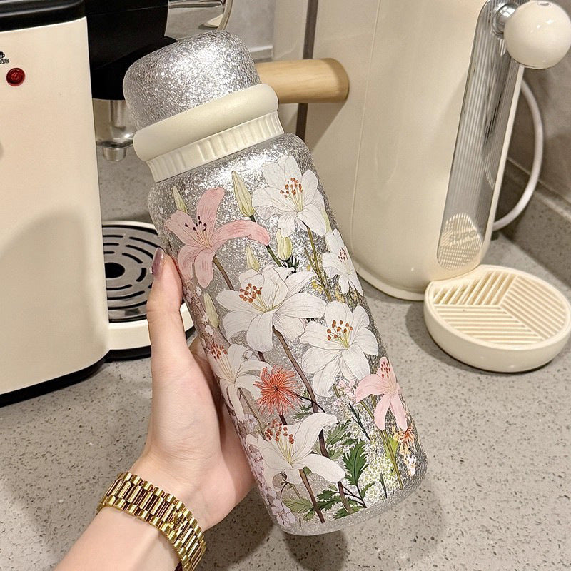 Portable Stainless Steel New Titanium-Plated Insulated Cup